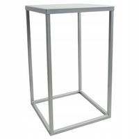 NOWOCZESNY KWIETNIK LOFT SREBRNY SIMPLE 061/K-12-1P-40S