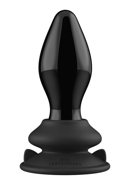 stretchy - with suction cup and remote - 10 speed - black zdjęcie 1