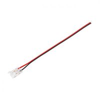 ZŁĄCZE TAŚMY LED COB 8MM ZATRZASKOWE 150MM DŁUGIE