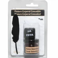 taloka żyłowa farba jadalna czekoladowa 30ml + pędzelek i kostka