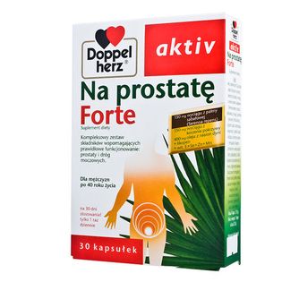 Doppelherz Aktiv Na prostatę Forte 30 kapsułek - Długi termin ważności!