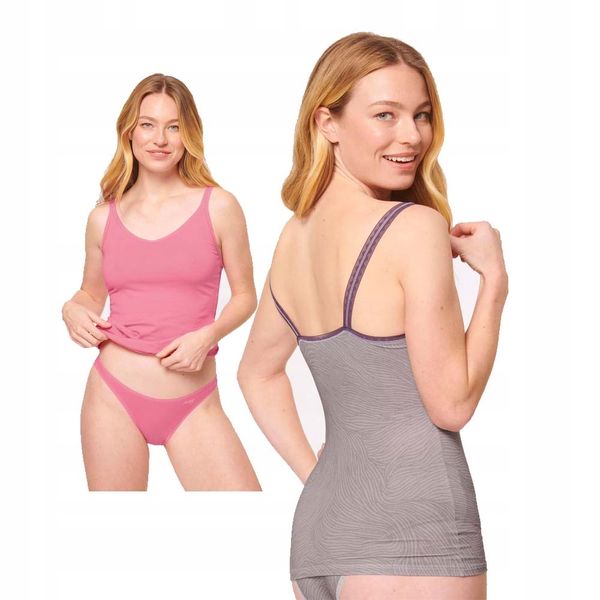 Triumph sloggi koszulka bawełna Go shirt 01 zestaw 2 szt w rozmiarze S 36 zdjęcie 1