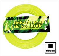 ŻYŁKA DO WYKASZARKI KWADRAT 3.0MM 15M - C 35-014