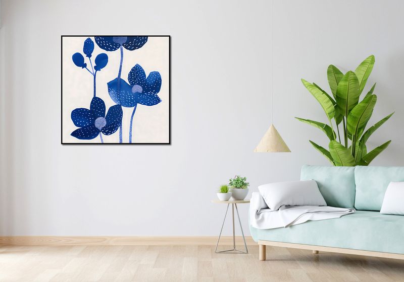 Plakat 90x90cm Nocne Kwiaty zdjęcie 4