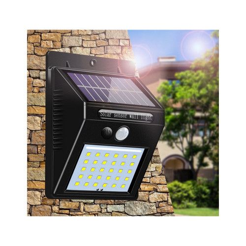 LAMPA KINKIET NA BALKON SOLARNY 20 LED MOCNA 3SZT na Arena.pl