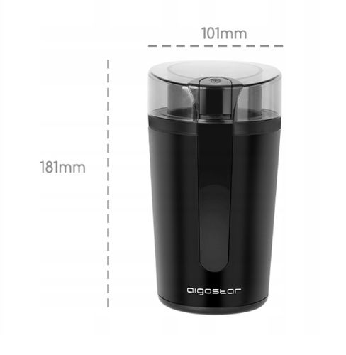 MŁYNEK ELEKTRYCZNY AIGOSTAR DO KAWY DO ZIAREN ZIÓŁ ORZECHÓW 200W na Arena.pl