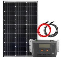 SOLARNY BATERIA SŁONECZNA 75W 12V MPPT 15A