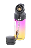 Różowo-Żółty Mały Palnik Gazowy z Regulacją Wysokości Płomienia