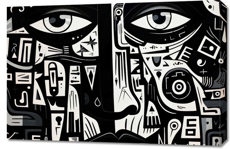 Obraz 90x60cm Labirynt Myśli zdjęcie 1