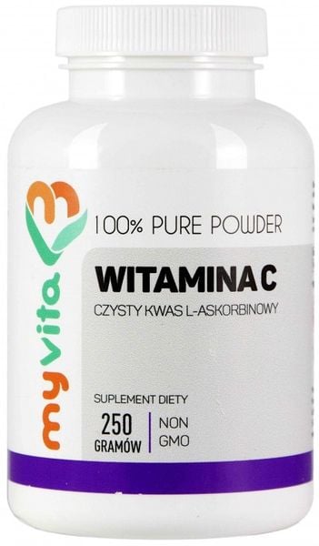WITAMINA C 250g - proszek Kwas L-Askorbinowy zdjęcie 1