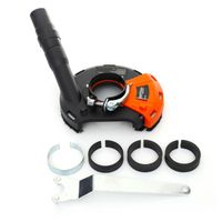 Osłona przeciwpyłowa odsysająca do szlifierki kątowej 180/230mm