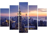 OBRAZ PANORAMA MIASTA NOWY JORK