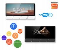 INTELIGENTNY PANEL EKRAN PILOT STEROWANIA BRAMKA ZIGBEE WIFI BT TUYA ALEXA