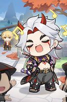 Pocztówka urodzinowa Genshin Impact