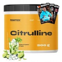 nowmax CITRULLINE MALATE 200 g CYTRULINA JABŁCZAN REGENERACJA WYTRZYMAŁOŚĆ