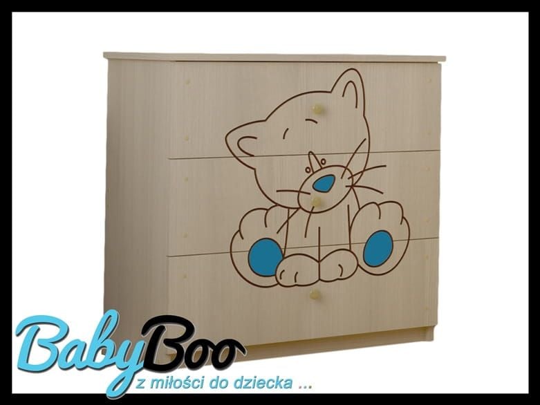 KOMODA DZIECIĘCA dla dzieci BABY BOO  grawerowane wzory! zdjęcie 6