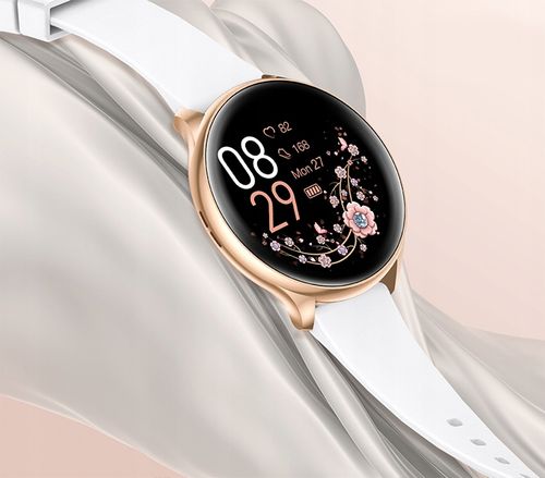 ZEGAREK DAMSKI SMARTWATCH AMOLED EKG POMIAR CUKRU CIŚNIENIE TEMPERATURA na Arena.pl