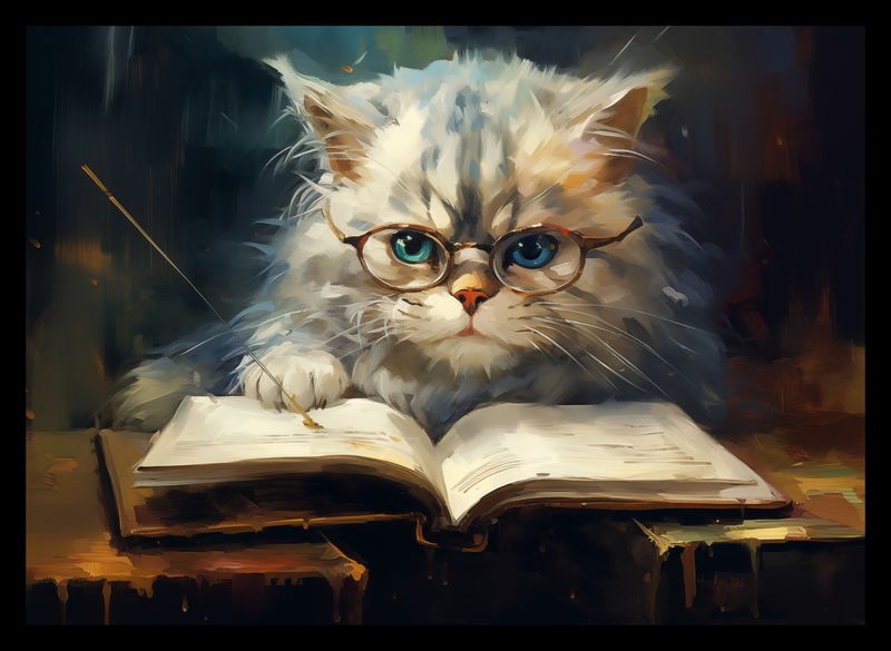 Plakat 35x25cm Ucz Się Ucz zdjęcie 2