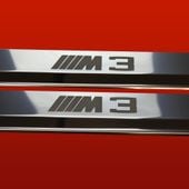 Listwa progowa BMW 3 SERIES E36 M3 Stal nierdzewna 304 połysk 2szt