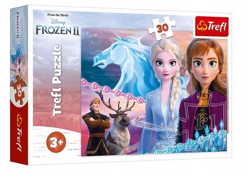 puzzle 30 odwaga sióstr frozen 18253 na Arena.pl