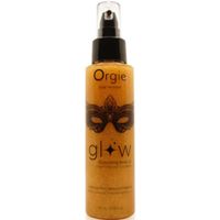 glow shimmering body oil