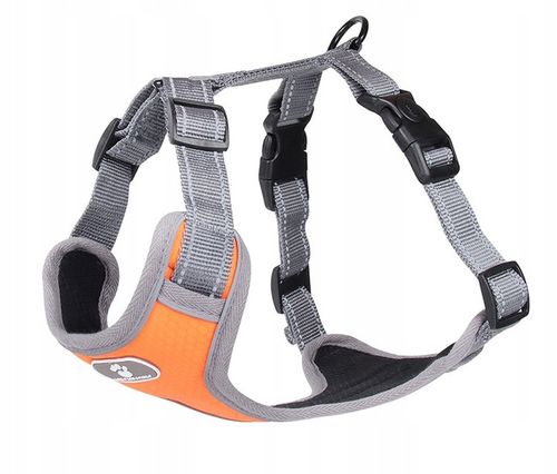 SZELKI DLA DUŻEGO PSA BEZUCISKOWE REGULOWANE SPACEROWE ODBLASKOWE GUARD XL na Arena.pl