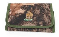Portfel Myśliwski Bistana, kamuflaż leśny - dębowy las