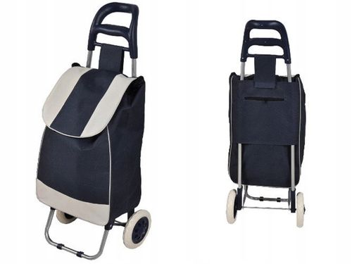 WÓZEK TORBA NA ZAKUPY NA KÓŁKACH SKŁADANY + POTRÓJNE KOŁA NA SCHODY na Arena.pl