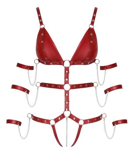 bad kitty strap body red l na Arena.pl