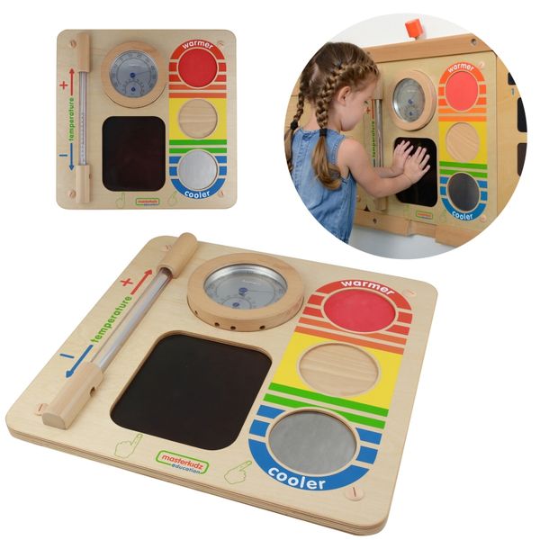 MASTERKIDZ Nauka o Temperaturze Ścienna Tablica Edukacyjna Flex zdjęcie 1