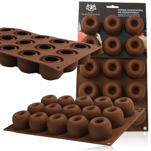 FORMA SILIKONOWA DO MONOPORCJI MASY CUKIERNICZEJ CIASTA CZEKOLADY PRALIN na Arena.pl