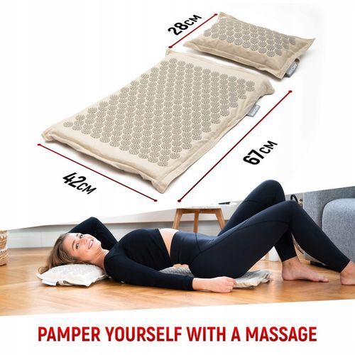 Ekologiczna Mata Do Akupresury AKUMATA ECO ZESTAW na Arena.pl