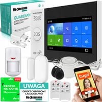 Alarm GSM Heckermann Guardian V Tuya BOX + Tabliczka + SIM