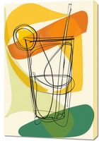 Obraz 60x90cm Koktajl Artystyczny