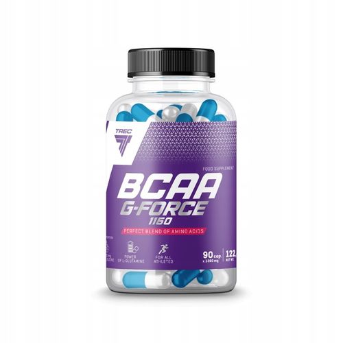 SILNE AMINOKWASY!! BCAA G-FORCE 90 kaps. Trec!! na Arena.pl