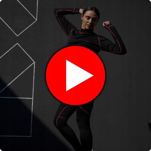 Koszulka Termoaktywna Damska M L Bielizna Odzież Termiczna Bluzka Bluza Róż na Arena.pl