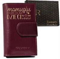 Portfel ROVICKY Dzień Mamy TWÓJ NAPIS w pudełku