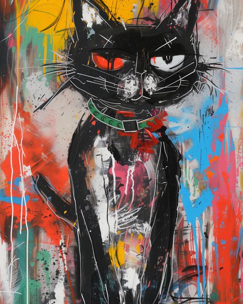 Plakat 40x50cm Gburowaty Kiciak zdjęcie 1