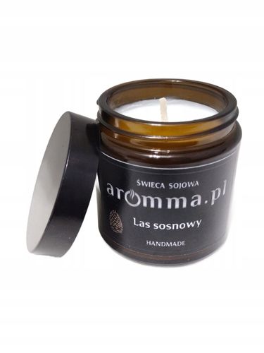 ŚWIECA SOJOWA LAS SOSNOWY 120ML AROMMA - NOWA MARKA na Arena.pl
