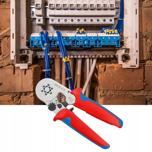 ZACISKARKA PRASKA do tulejek kablowych SZEŚCIOKĄTNA kabli konektorów na Arena.pl