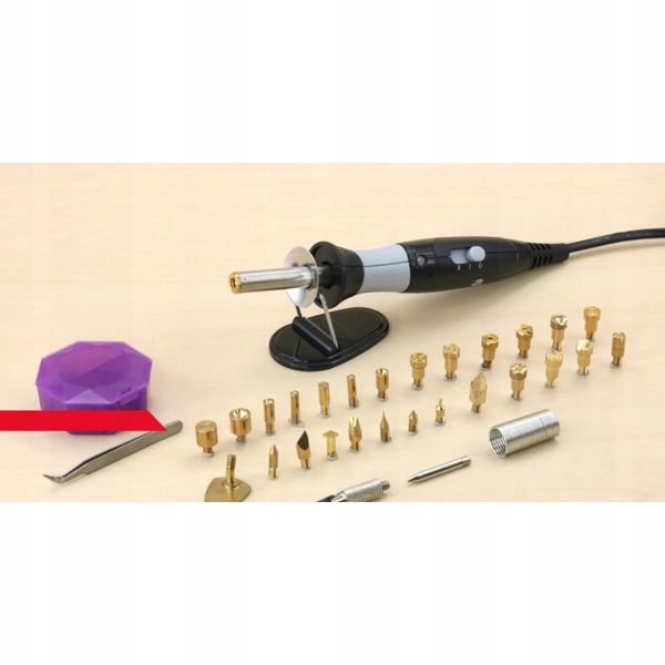 Lutownica Wypalarka do Drewna Pirograf do Skóry zdjęcie 9