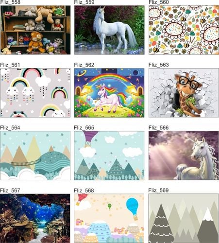 OBRAZ do pokoju dziecięcego koniki jednorożec na Arena.pl