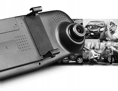 WIDEOREJESTRATOR SAMOCHODOWY W LUSTERKU WSTECZNYM na Arena.pl