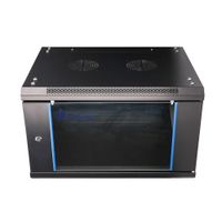 Szafa RACK ExtraLink Wisząca 19" 6U 600x450mm (czarna)