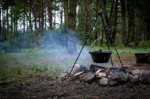 KOCIOŁEK WĘGIERSKI EMALIOWANY 25L + POKRYWKA zdjęcie 2