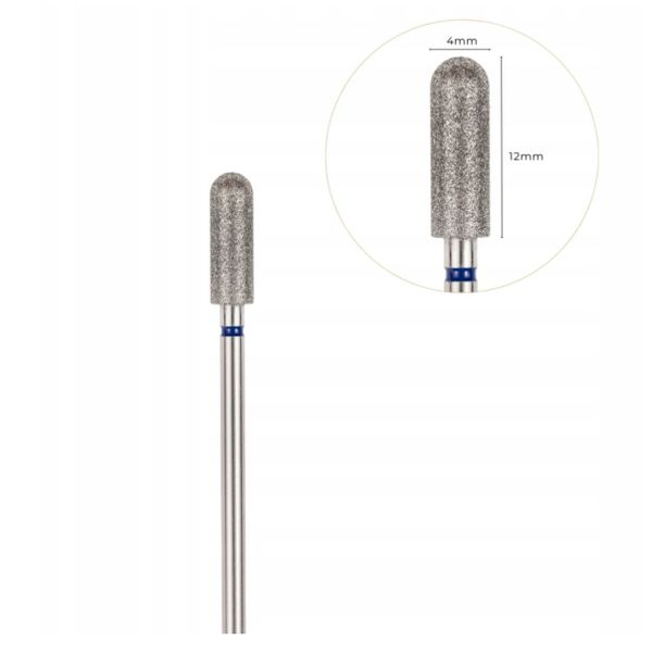 SAUTE NAILS Frez diamentowy do skórek Diamond Bit - No.08 - M zdjęcie 2