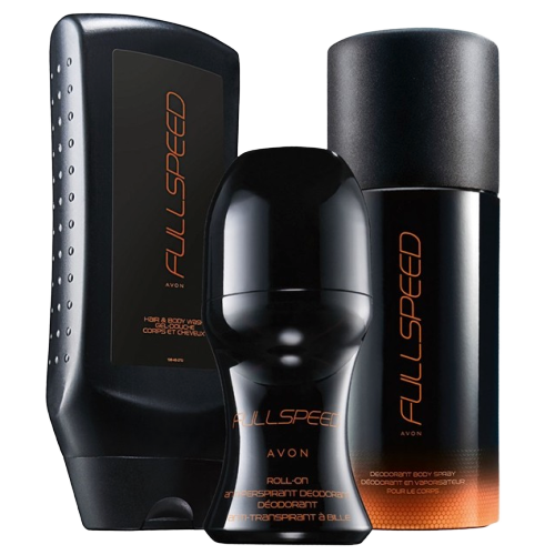 Avon Full Speed Zestaw Dezodorant + Roll-on + Żel zdjęcie 1