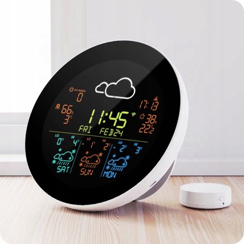 Stacja Pogodowa Tuya Wi-Fi Kolorowy LCD na Arena.pl