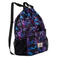 damski plecak-worek zawieszony na regulowanych szelkach