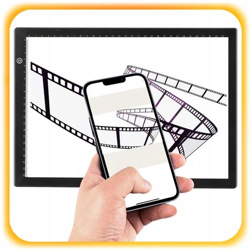 PODŚWIETLANA DESKA KREŚLARSKA LED TABLET GRAFICZNY DO RYSOWANIA A4 PREZENT na Arena.pl